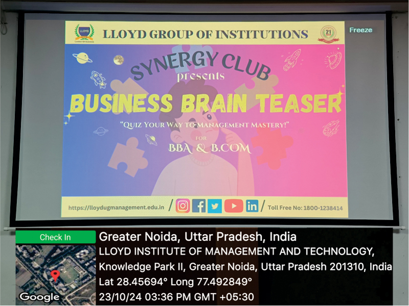 Business Brain Teaser Quiz