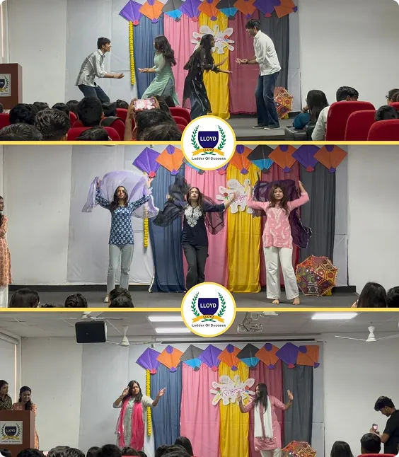 Clubs & Committees activities collage - Lloyd UG Management
