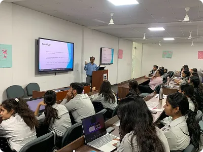Research Cell & E-Cell campus moment 12